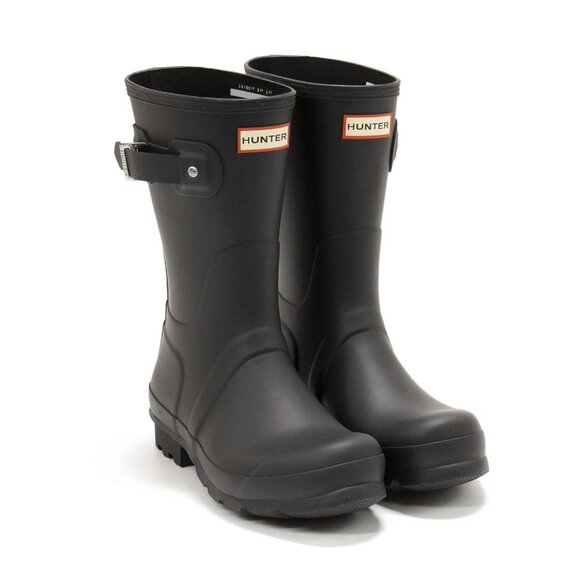 Hunter Women's Original Short Boot Black - US 6/EU 37/UK 4 - Picture 1 of 10